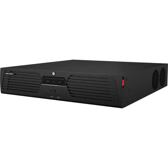 Hikvision DS-9664NI-M8-24TB M Series 32MP 64-channel NVR, 24TB Hard Drive Included - 1