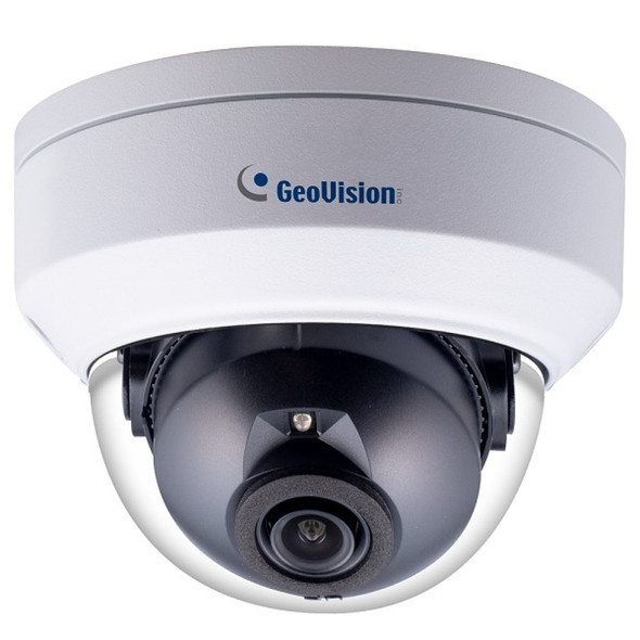 Geovision GV-TDR4704-4F 4MP Night Vision Outdoor Dome IP Security Camera, 4mm Fixed Lens - 84-EBD474W-0010