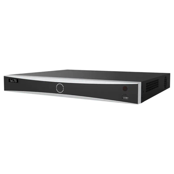 LTS LTN8708D-P8N 8 Channel 12MP 4K NVR with 8 PoE Ports, MD 2.0 Human and Vehicle Detection, Platinum - 1