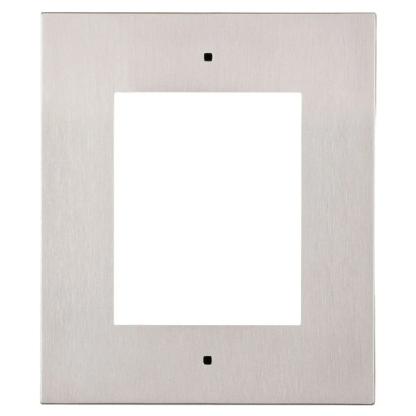 2N Access Unit & IP Verso Mount, Wall Frame for Installation in the Wall, 1 Module, Nickel - 01278-001 - 1