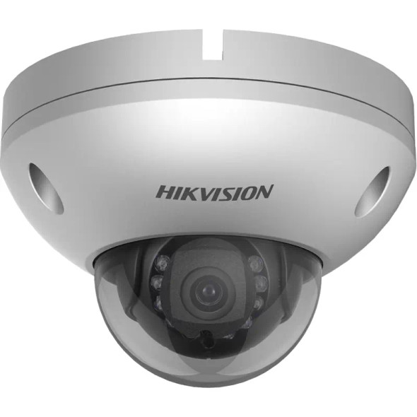 Hikvision DS-2XC6142FWD-IS 2.8MM 4MP IR Outdoor Anti-Corrosion Dome IP Security Camera, 2.8mm Lens, Gray - 1