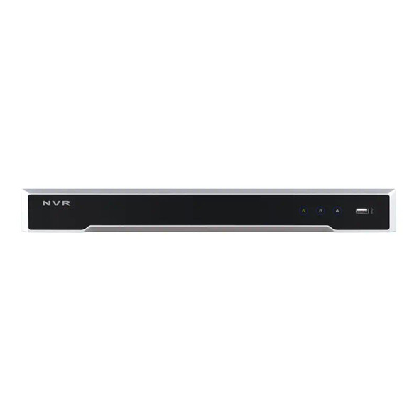 Hikvision DS-7616NI-I2/16P-16TB 12MP 16-Channel Embedded Plug-and-Play NVR, 16TB Hard Drive Included - 1