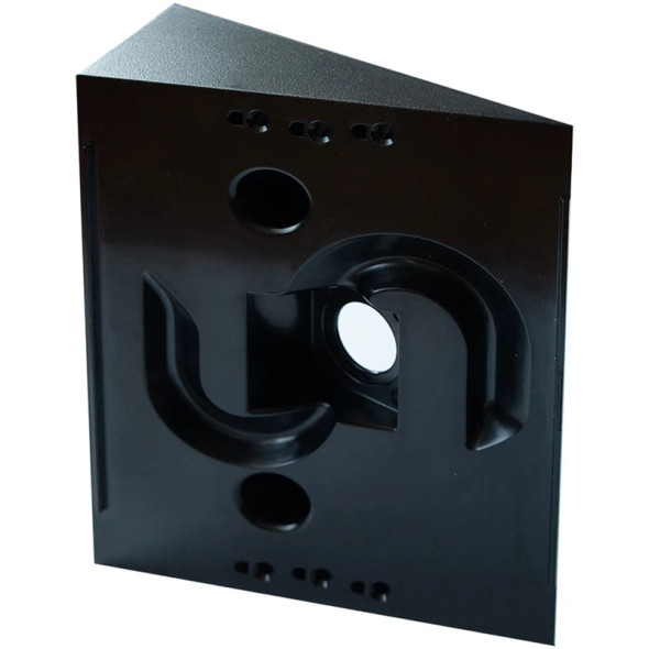 AXIS 2N IP Solo Wedge Backplate, Universal for tilting to the right or left, Black - 1