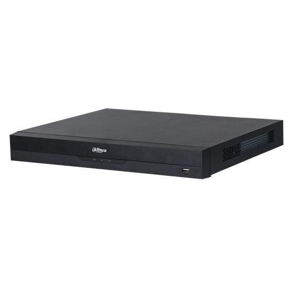 Dahua N82B3P8 WizSense AcuPick 8K 16-Channel ePoE 1U NVR, 2 SATA Ports, 8TB Hard Drive Included - 1