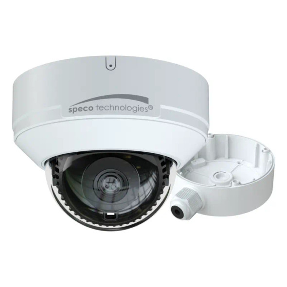 Speco O8D9 8MP Night Vision Outdoor Dome IP Security Camera, 2.8mm Lens - 1