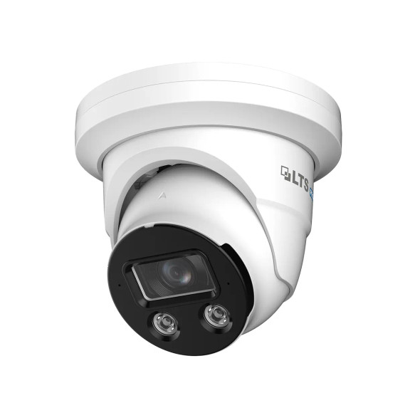 LTS LXIP3C82W-28MDA Pro-X 8 MP Fixed Turret IP Camera With 24/7 Color & MD 2.0 Human and Vehicle Detection - 1