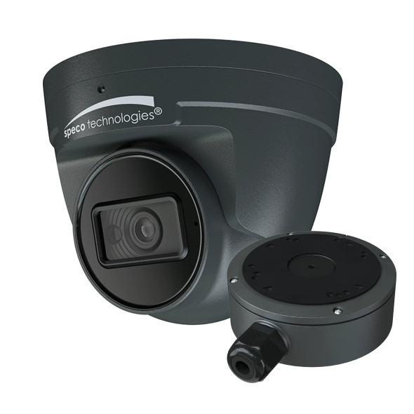 Speco O4VT2G 4MP Night Vision Outdoor Turret IP Security Camera with Built-in Microphone, 2.8mm Fixed Lens - 3