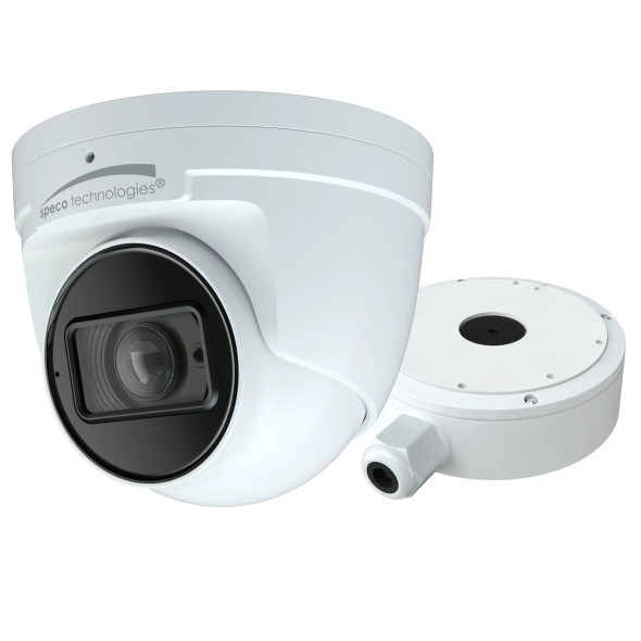 Speco V5T2M 5MP IR Turret Camera with 2.8mm Fixed Lens, White - 4