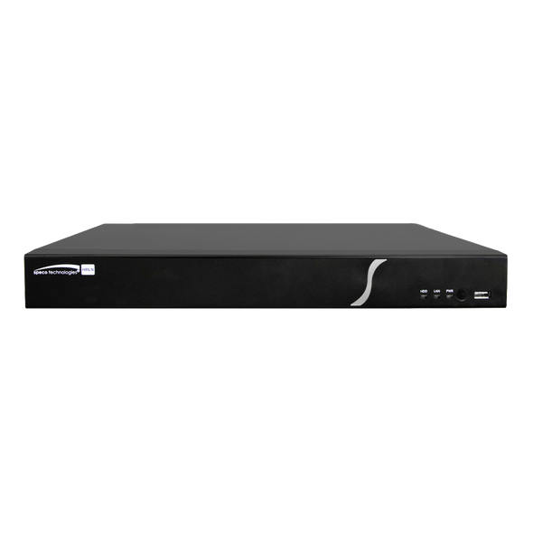 Speco H16HRLN32TB 16 Channel 4K Hybrid Digital Video Recorder