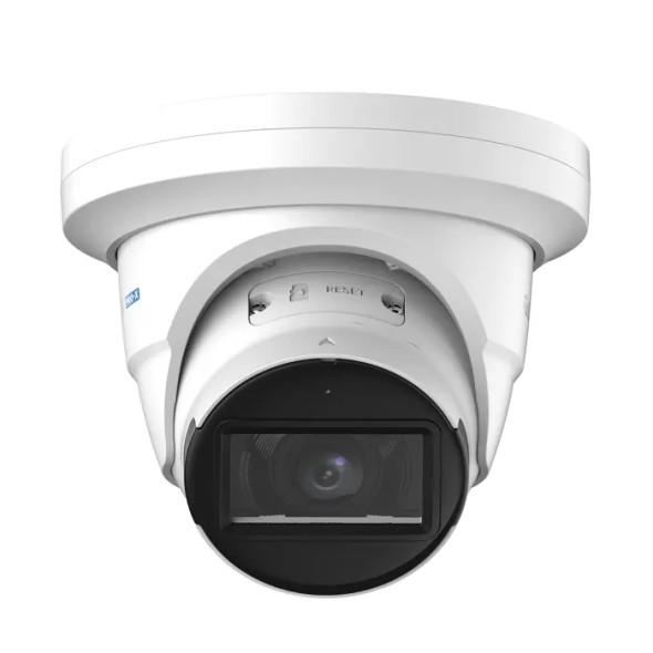LTS LXIP3783W-MDAZ 8MP Outdoor Turret IP Security Camera with 2.7-13.5mm Lens, 4x Optical Zoom, and Built-In IR - 1