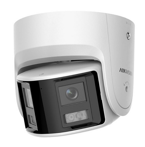 Hikvision DS-2CD2346G2P-ISU/SL 4MP Panoramic Turret IP Security Camera with 2.8mm Fixed Lens