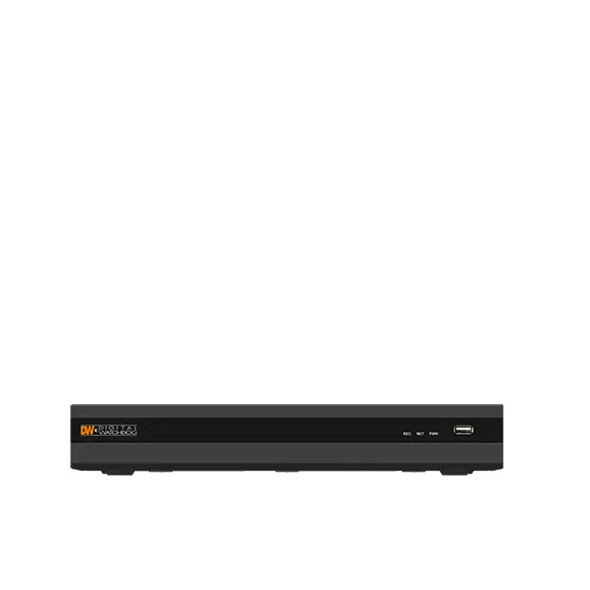 Digital Watchdog DW-VG4916T4P - Advanced Linux-Based embedded NVR, 16TB, Supports 9 2.1MP cameras@30fps (1080P) up to 4K, ONVIF, 4 port PoE switch built in, H.264/H.265, HDMI, VGA - 3
