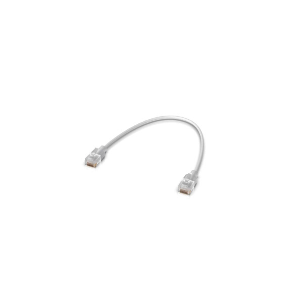 Ubiquiti UACC-CABLE-PATCH-EL-0.3M-W Ethernet Patch Cable - 1