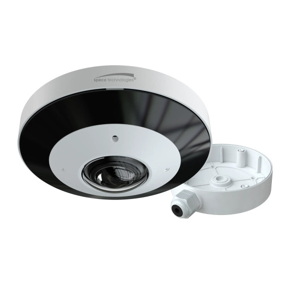 Speco O6MDP4 Fisheye 6MP Outdoor Dome IP Security Camera - 3