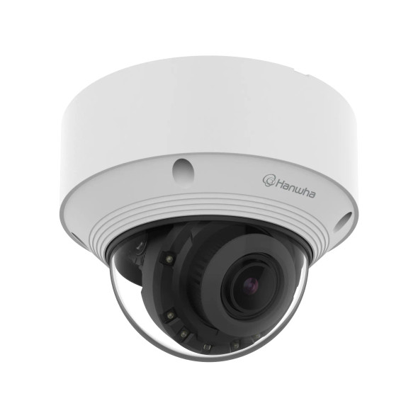 Hanwha Vision QNV-C6083R 2MP Outdoor Dome IP Security Camera with 3.2–10.2mm Lens and Built-In IR