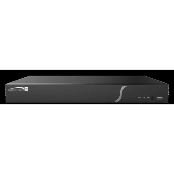 Speco N16NRX2TB 16 Channel 8K Network Video Recorder with Built-in PoE Ports, Facial Recognition, NDAA Compliant - 1