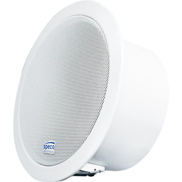 Speco SPIPC6AM 15W IP Ceiling Speaker PoE with Microphone - 3