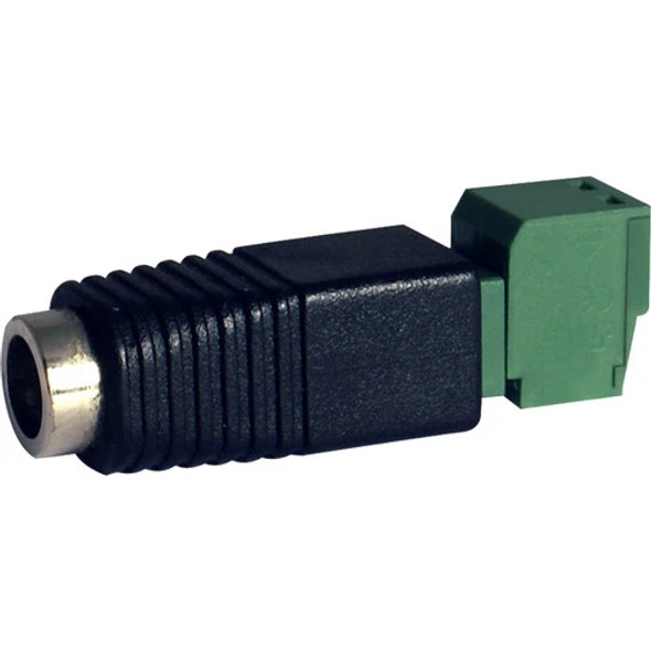 Speco DCPLGBLOKM DC Plug to Terminal Block - Male, 10-pack - 1