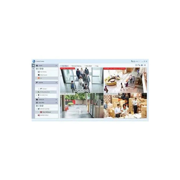 Geovision GV-ControlCenter V4 Integrated Security Management System - SW-CT000-00000-00000-P4 - 1