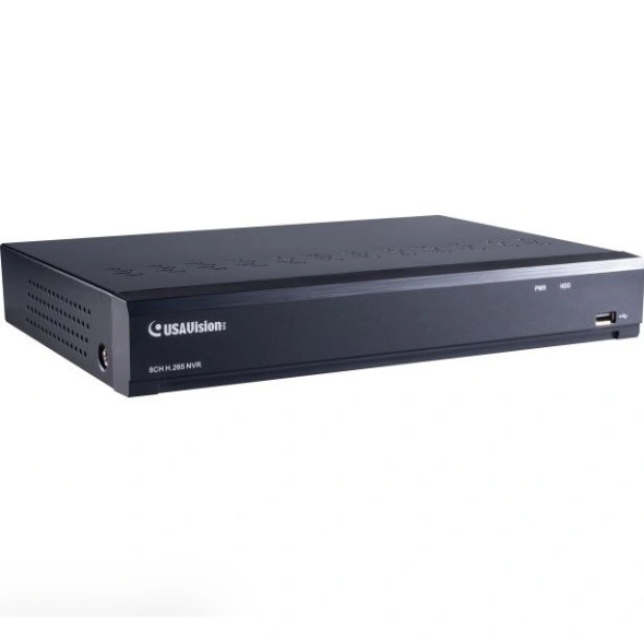 Geovision UA-SNVRL810-P-2TB 8 Channel 4K H.265 Network Video Recorder with 2TB HDD Included - 88-NRL810P-2TB - 1