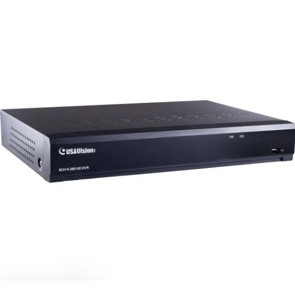 Geovision UA-XVR810 8 Channel 8MP H.265 Digital Video Recorder with no HDD Included - 84-XV08100-UA0U - 1