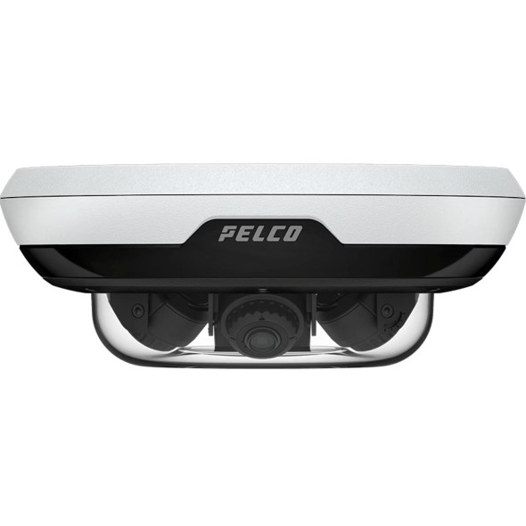 Pelco SMLE1-20V5-4H 4x5MP 360º Outdoor Multi-Directional Dome IP Security Camera with 3.3-5.7mm Lens - 1
