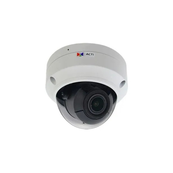 ACTi Z86 4MP Outdoor Dome IP Security Camera with 2.8-12mm Lens and Built-In IR - 1