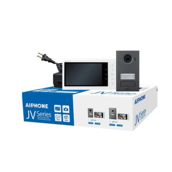Aiphone JVS-1V Box Set with JV-DV, JV-1MD and PS-2420UL - 1