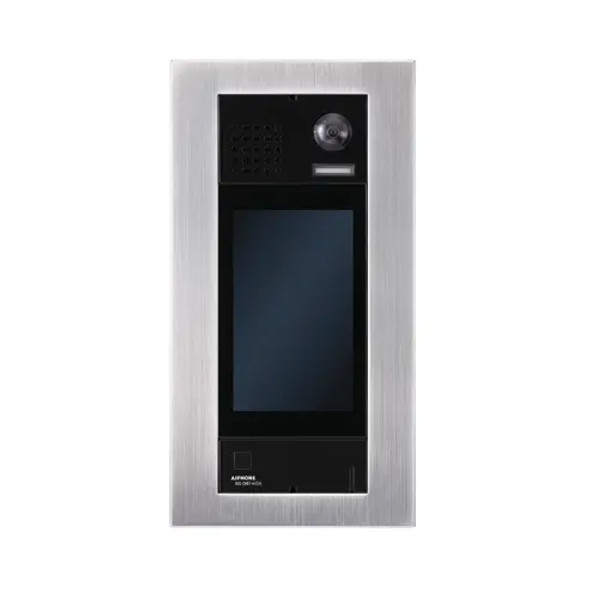 Aiphone IXG-DM7-HIDA IP Video Entrance Station with Built-in HID® Card Reader - 1