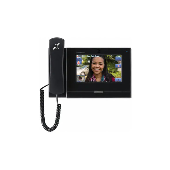 Aiphone IX-MV7-HB-L IP Video Answering Station with T-Coil Handset - 1