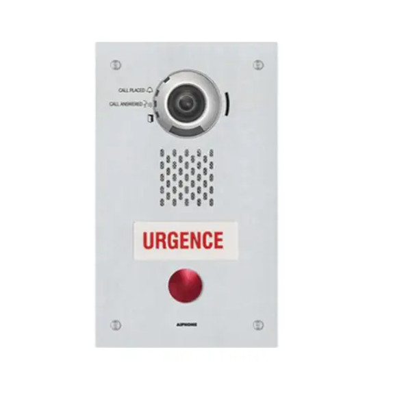 Aiphone IX-DVF-RA-FR IP Video Emergency Station with Call Button in French - 1