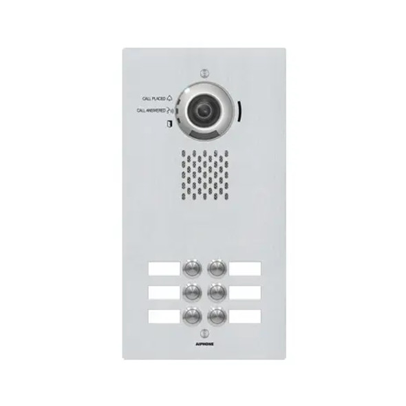 Aiphone IX-DVF-6 6-Call Button IP Video Door Station - 1