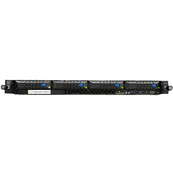 Hanwha Vision WRR-P-E201W-64TB Video Server & NVR with 64TB HDD Included, Windows IoT OS
