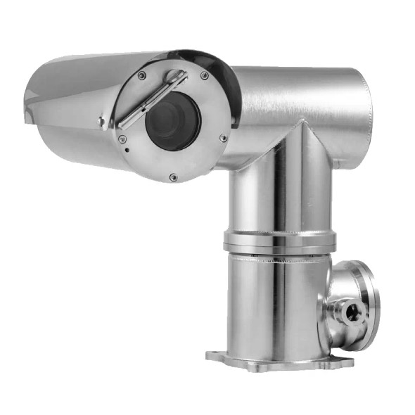 Hanwha Vision TNU-X6320A2F2WT2-C 2MP Explosion-Proof Outdoor Positioning PTZ IP Security Camera with 32x Optical Zoom, Integrated Wiper - 1