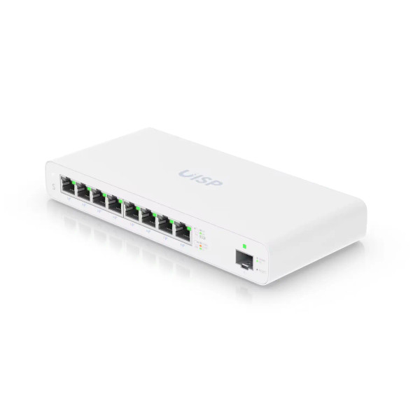 Ubiquiti UISP-S Layer 2 Gigabit PoE Switch - 1 Ubiquiti UISP-S Layer 2 Gigabit PoE Switch - 1