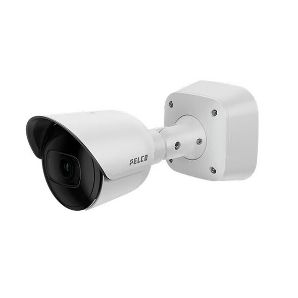 Pelco SRXE4-8X31-EBT-IR1 8MP Outdoor Bullet IP Security Camera with 6.9-214.6mm Lens and Built-In IR