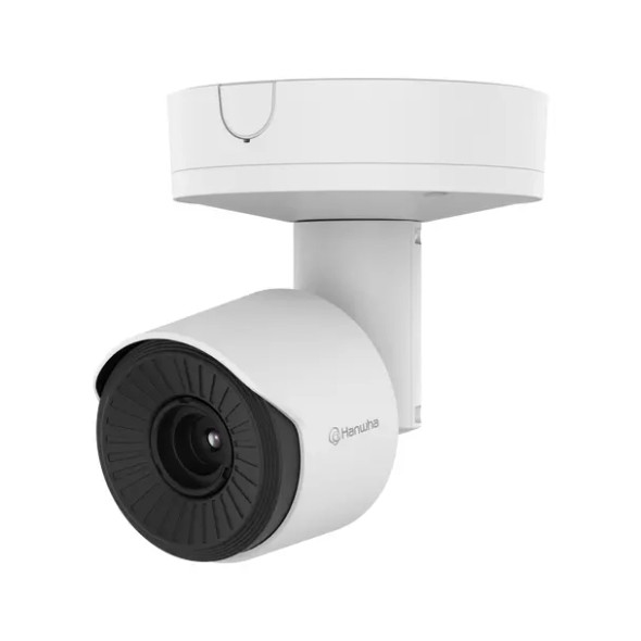 Hanwha Vision TNO-C3022TRA QVGA Radiometric AI Thermal Outdoor Bullet IP Security Camera with 6.6mm Lens - 2