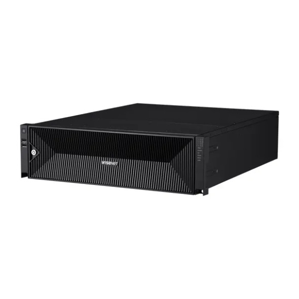 Hanwha Vision PRN-6400DB4-104TB 64 Channel 8K AI Network Video Recorder with 104TB HDD Included - 2