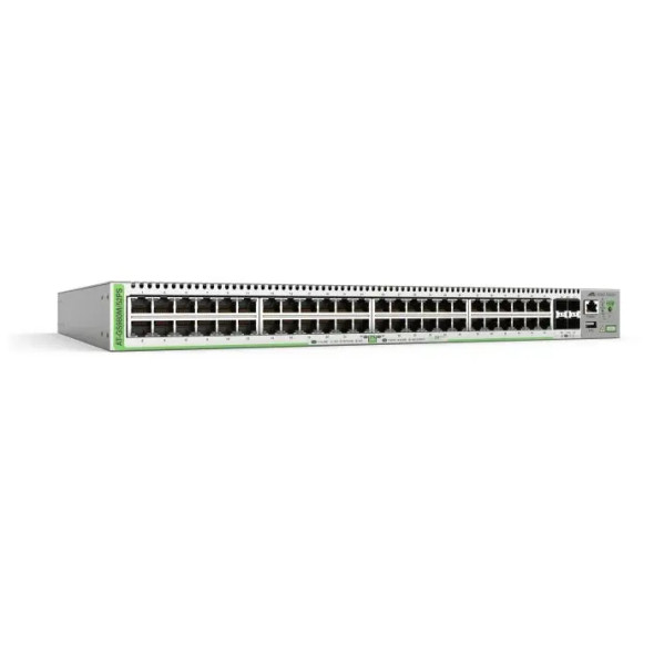 Hanwha Vision AT-GS980M-52PS-10 Managed Switch with 48 PoE+ Ports - 1