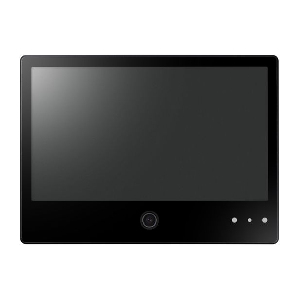 Hanwha Vision SMT-1031PV 10.1" AI PVM Monitor with 2MP Camera
