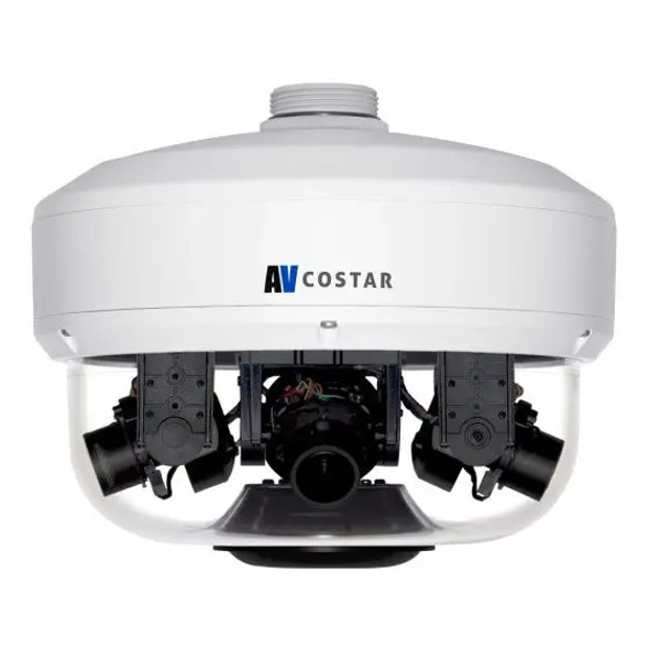 Arecont Vision AV20576RSIR 4x5MP Outdoor Multi-Sensor IP Security Camera with 2.7-13.5mm Lens and Built-In IR - 1