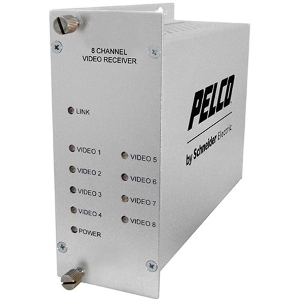 Pelco FTV80M1ST 8 Channel Video Fiber Transmitter with ST Connector - 3