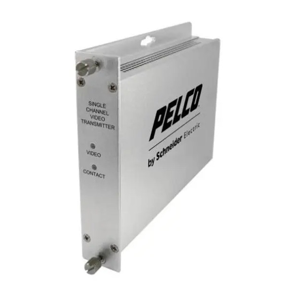 Pelco FTV10S1FC Single-Channel Video Fiber Transmitter with FC Connector for Long-Distance Surveillance Applications - 1 Pelco FTV10S1FC Single-Channel Video Fiber Transmitter with FC Connector for Long-Distance Surveillance Applications - 1