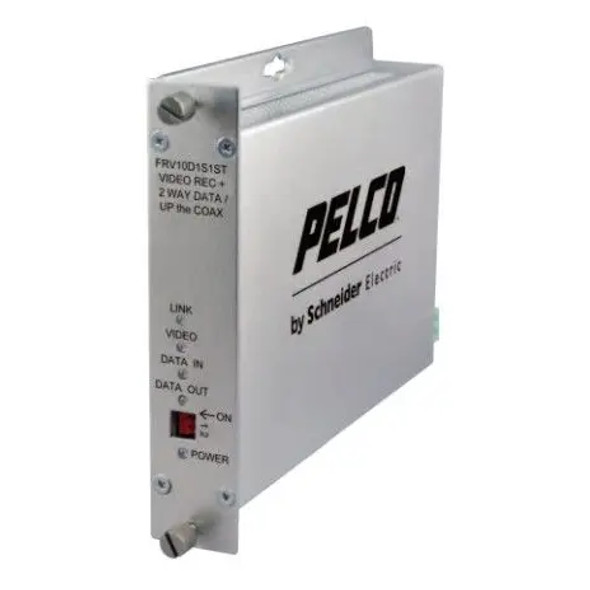 Pelco FTV10D1S1ST Single-Channel Fiber Transmitter with Bidirectional Data and Coaxitron Support for Extended Surveillance Integration - 1 Pelco FTV10D1S1ST Single-Channel Fiber Transmitter with Bidirectional Data and Coaxitron Support for Extended Surveillance Integration - 1