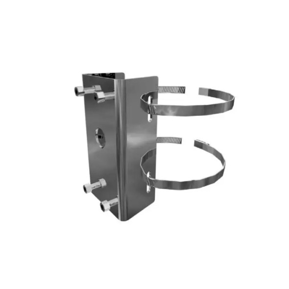 Pelco EPS8000 Heavy-Duty Pole Mount Bracket for Secure Surveillance Enclosure Installation - 1