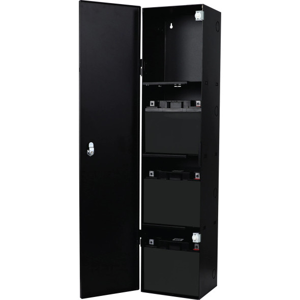 Altronix TROVE3SWC Trove Compatible Battery and Wire Enclosure with Camlock - 2