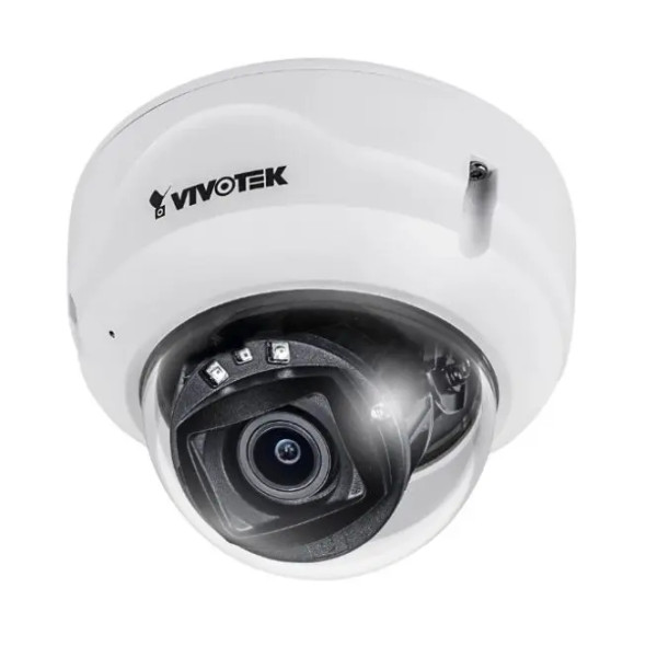 Vivotek FD839-EHTV-90-1Y 5MP Outdoor Dome IP Security Camera with 2.8-10mm Lens, Built-In IR and 1-Year Cloud License - 1