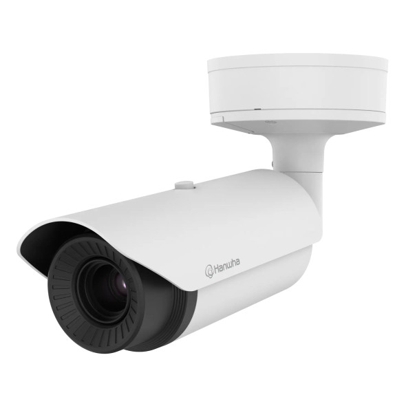 Hanwha Vision TNO-L4040TR VGA Outdoor Thermal Bullet IP Security Camera with 19mm Lens and Temperature Detection - 1