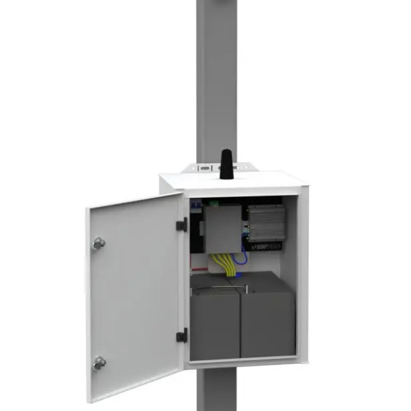 Speco SXU24V IP UPS Enclosure for Solar Panels with 24V Output - 1