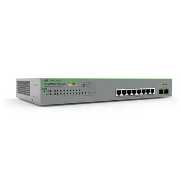 Hanwha Vision HV-IGS950/10PS-910 8 Port Gigabit PoE+ WebSmart Switch - 1